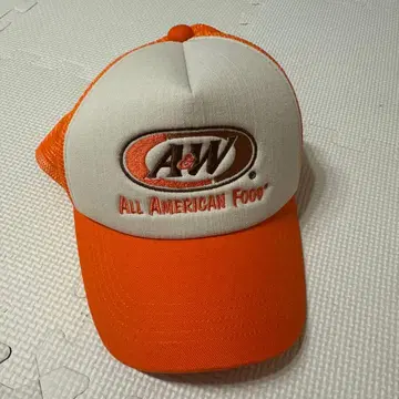 A&W 메쉬 캡 오렌지