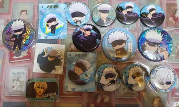 주술회전 고죠 사토루 캔뱃지 세트