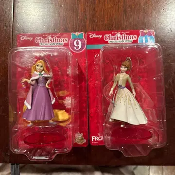 디즈니 크리스마스 오너먼트 2025 해피 복권 안나 라푼젤