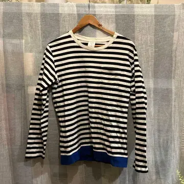 미스터 젠틀맨 스트라이프 긴팔 티셔츠 L