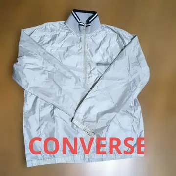 레어 80s~90s CONVERSE 실버 나일론 자켓 빈티지