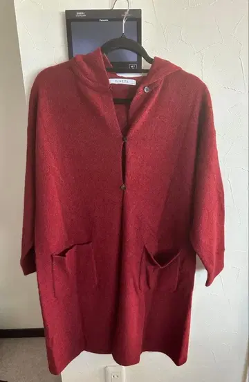 피네타 롱 가디건 고급 소재 야크 100%