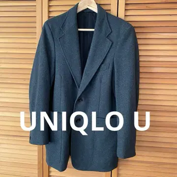 UNIQLO U 저지 테일러드 자켓 다크 그레이 M