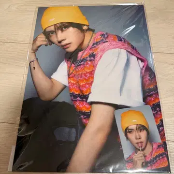 보이즈2 플래닛 아카이브전 A4 PHOTO SET 관슈 트레이딩 카드