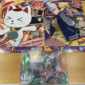 단다단 1번 복권 터보 할머니와 세이코 포스터 세트 아크릴 보드