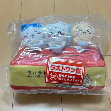 제일복권 치이카와 (먼작귀) 모두 함께 라멘 라스트원상 [] 티슈 케이스