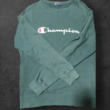 Champion 그린 맨투맨 L 사이즈 트레이닝복