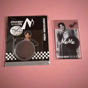 SnowMan ON 메구로 렌 스티커