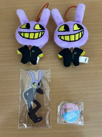 어메이징 디지털 서커스 잭스 아크릴 스탠드 봉제 인형