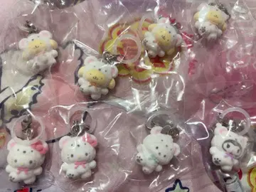 산리오 메지루시 액세서리 포근포근 스노우