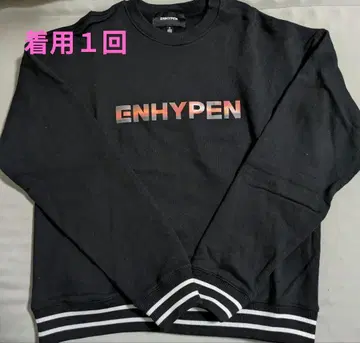 [착용 1회] ENHYPEN M 사이즈 공식 트레이닝복 블랙