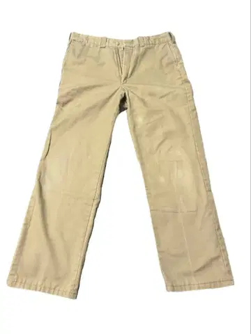 치노 팬츠 속기모 플리스 밀리터리 테이스트 겨울 속기모