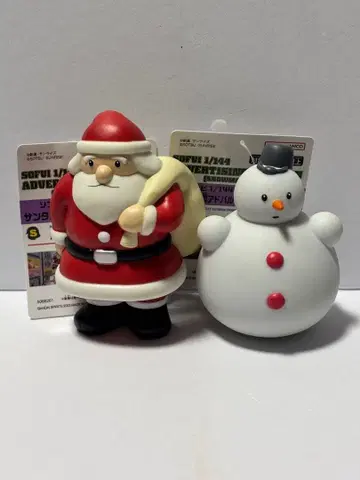 건담 포켓 속의 전쟁 애드벌룬 산타 스노우맨 소프트 비닐 미사용