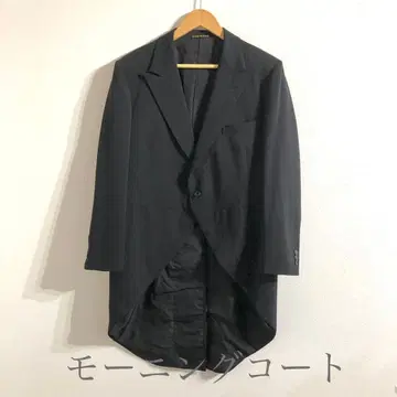 블랙 모닝 코트