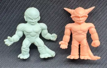 레트로 드래곤볼 지우개 프리저 2체 세트 드래곤볼 피규어 지우개