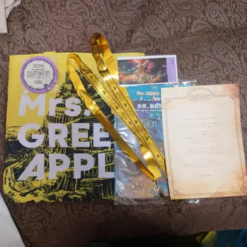 Mrs. GREEN APPLE Ringojam 시트 혜택 오사카 2일차