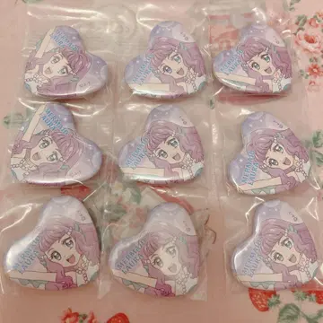 트로피컬~주 프리큐어 로라 라메르 캔뱃지 하트