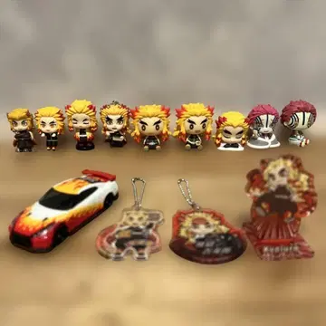 렌고쿠 쿄쥬로 아카자 미니 피규어 세트