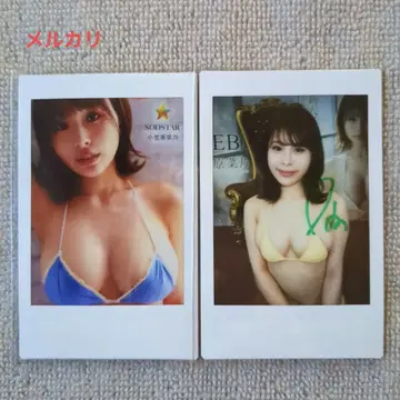 오가사와라 나노 / 친필 사인 폴라로이드