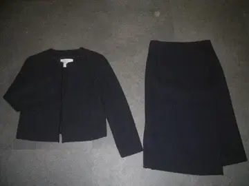 투모로우랜드 네이비 트위드 셋업 수트 TOMORROWLAND