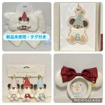 도쿄 디즈니 리조트 크리스마스 리루린린 4세트
