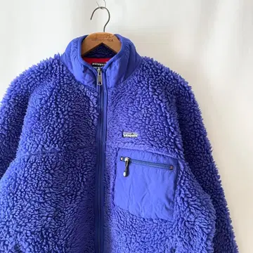 00s 파타고니아 레트로 파일 가디건 M 블루 빈티지