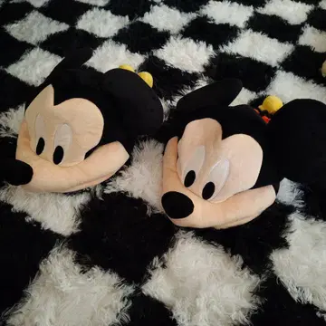미키마우스 팬캡 봉제 인형