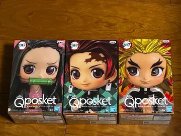 미개봉 탄지로 네즈코 쿄쥬로 피규어 Qposket 귀멸의 칼날