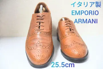 엠포리오 아르마니 윙팁 브라운 카프 25.5cm