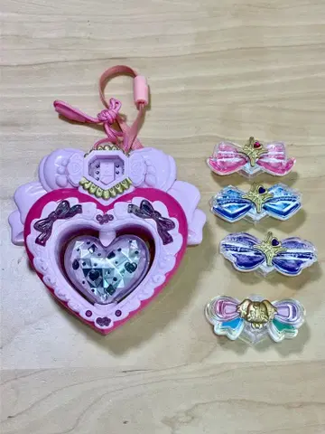 너와 아이돌 변신 아이돌 하트 브로치