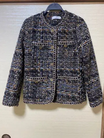 [ NEW FASHION ] 트위드 자켓 블랙, 골드, 화이트, 브라운