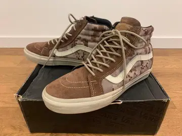 Vans SK8-Hi DEFCON 브라운 데저트 카모 26.5cm