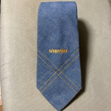 Wrangler Japan 샴브레이 데님 넥타이