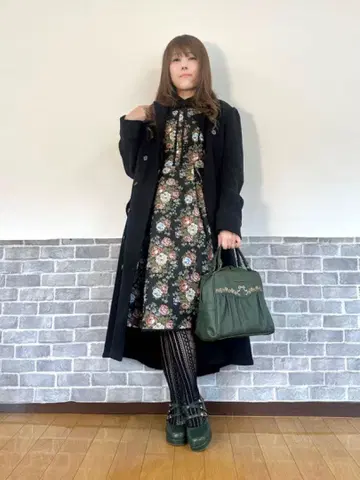 엑시즈팜 온라인 한정판 앤티크풍 고블랑 점프 스커트 크로네코