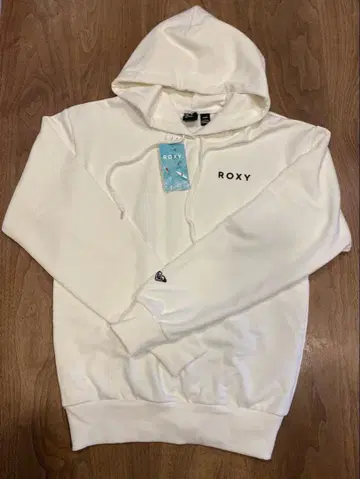 ROXY 화이트 후드티 S 택 포함 새상품