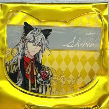 아크네코 악마 집사와 검은 고양이 난자 아크릴 코스터 시로