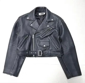 H BEAUTY&YOUTH 라무 가죽 자켓