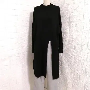 새상품 Settimissimo 슬릿 니트 튜닉 F