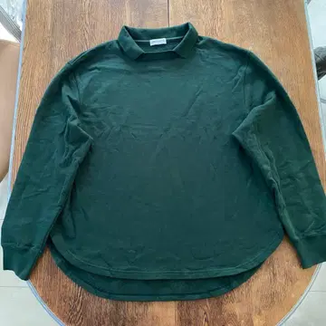 아메리칸 라그 씨 American Rag Cie 맨투맨 카라 부착 그린