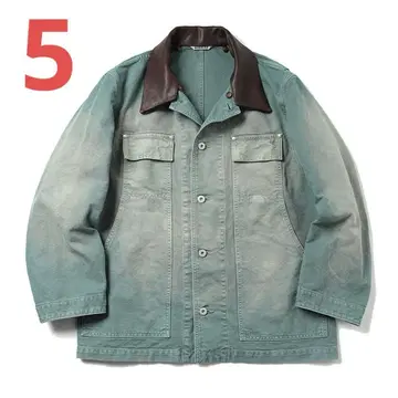 25SS AURALEE ORGANIC COTTON DUCK BLOUSON