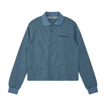 STRIPE PK T-SHIRT - BLUE Rest&Recreation