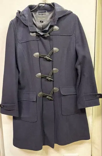 [ 미츠코시 이세탄 ] 여자 더플 코트 M 사이즈 네이비 통학