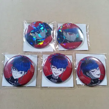 핸드레드 라인 오모카게 유즈루 코토부키야 복권 캔뱃지 세트