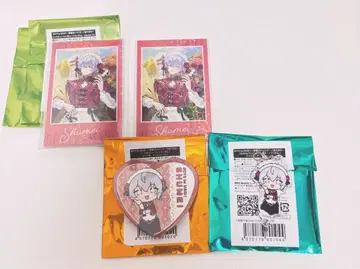 비 메이  교토마후 사진풍 카드 아크릴 키링 캔뱃지 세트