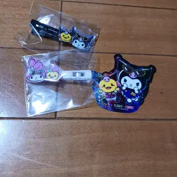 코지마 산리오 쿠로미 마이멜로디 헤어핀 스티커 세트