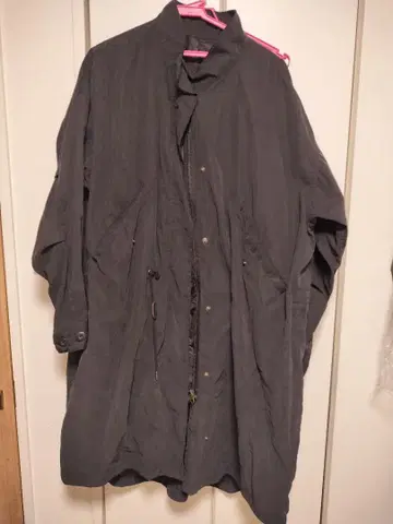 BACK NUMBER 그레이 롱 코트 M