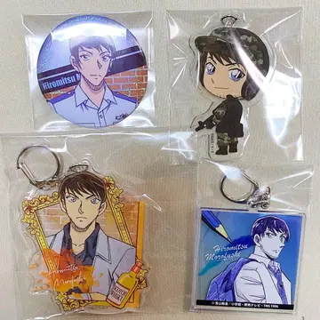 명탐정 코난 모로후시 히로미츠 아크릴 키링 캔뱃지 묶음 판매