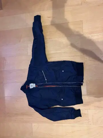 네이비 집업 블루종