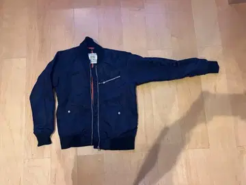 MA-1 네이비 집업 블루종