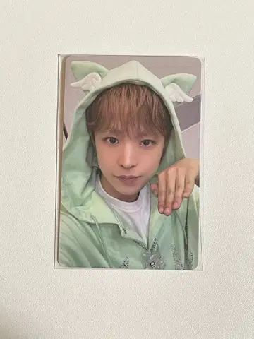 nctwish 초회 한정판 color 유우시 트레이딩 카드